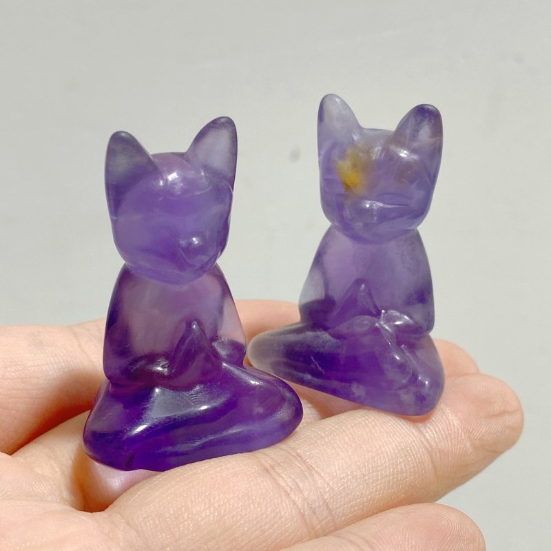 Fluorite Cat Carving Crystals Wholesale - Wholesale Crystals