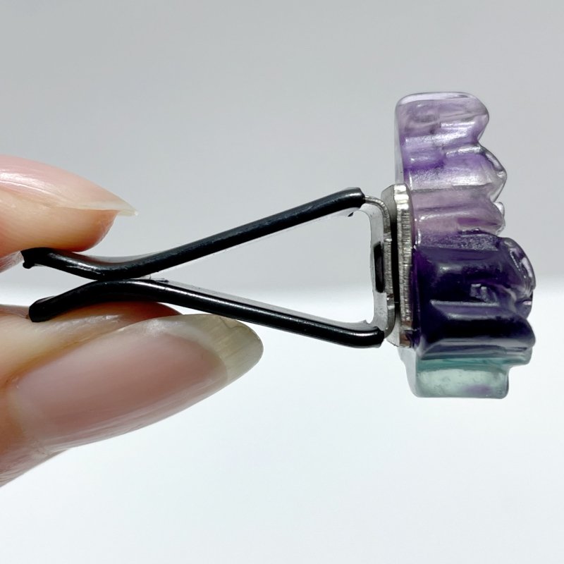 Fluorite Christmas Tree Car Air Vent Clips Wholesale Car Accessories - Wholesale Crystals