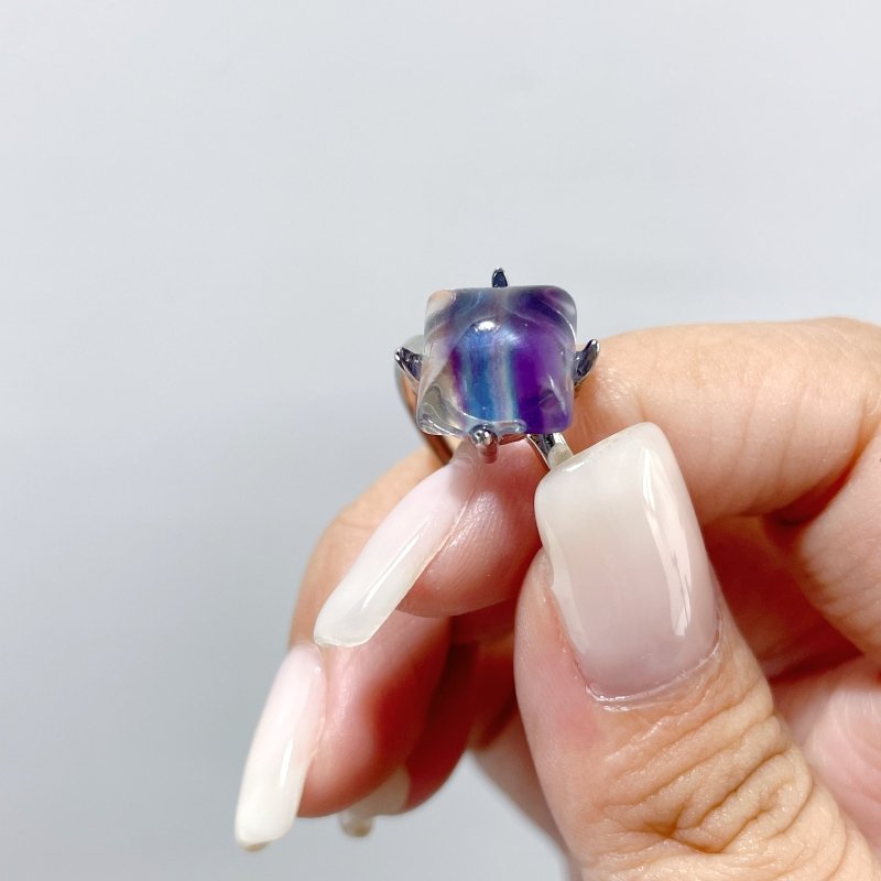 Fluorite Square Ring Wholesale - Wholesale Crystals