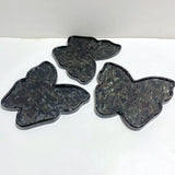 Garnet Mixed Astrophyllite Butterfly Plate Home Decor Wholesale -Wholesale Crystals