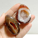 Geode Druzy Black Stripe Carnelian Wholesale -Wholesale Crystals