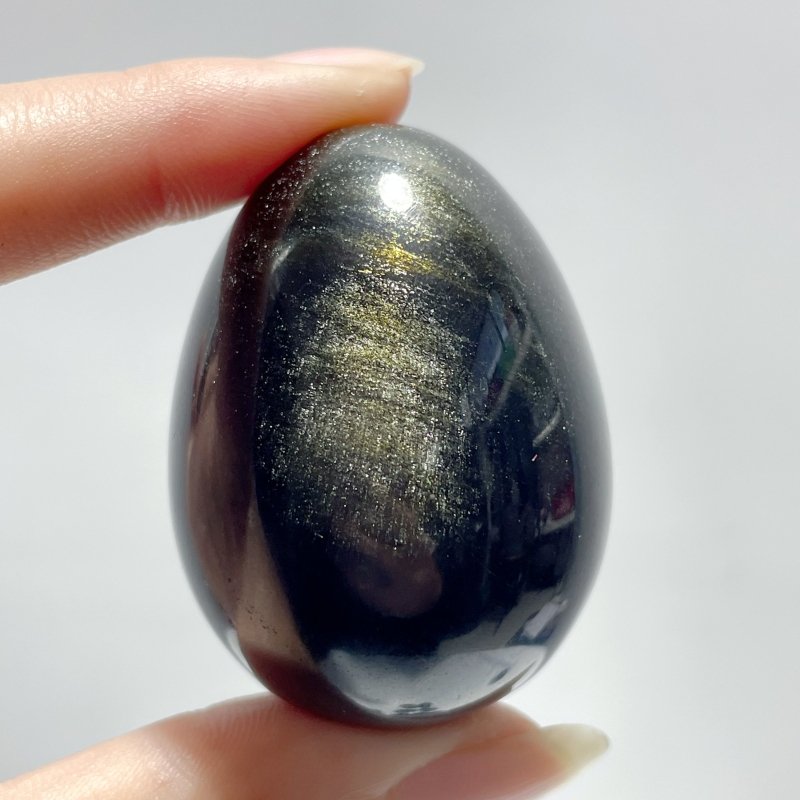 Gold Sheen Obsidian Egg Wholesale - Wholesale Crystals