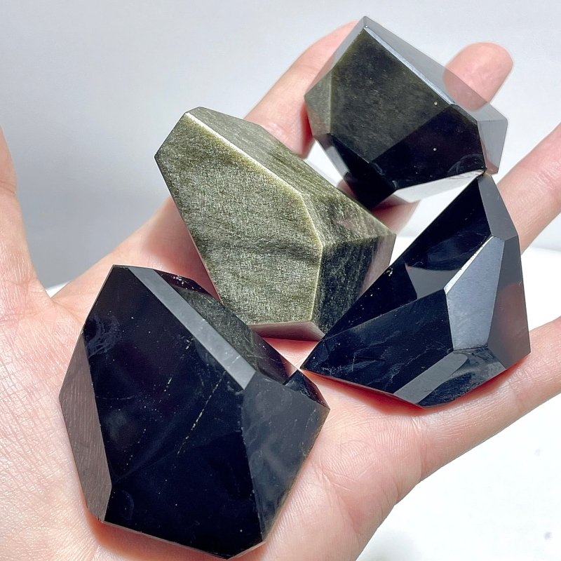 Gold Sheen Obsidian Free Form Wholesale - Wholesale Crystals