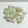 Green Calcite Palm Stone Wholesale Closeout - Wholesale Crystals