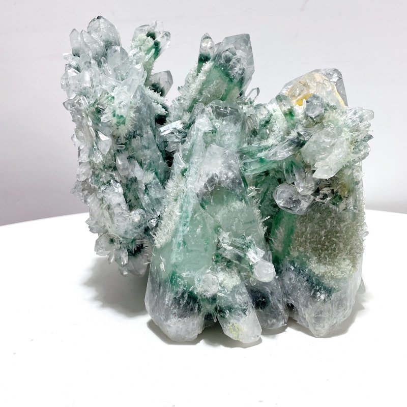 Green Crystal Cluster Man Made Crystal - Wholesale Crystals