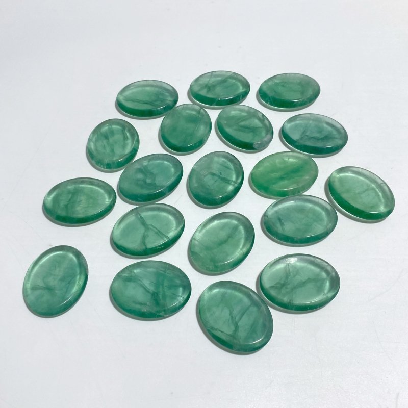 Green Fluorite Worry Stone Wholesale -Wholesale Crystals