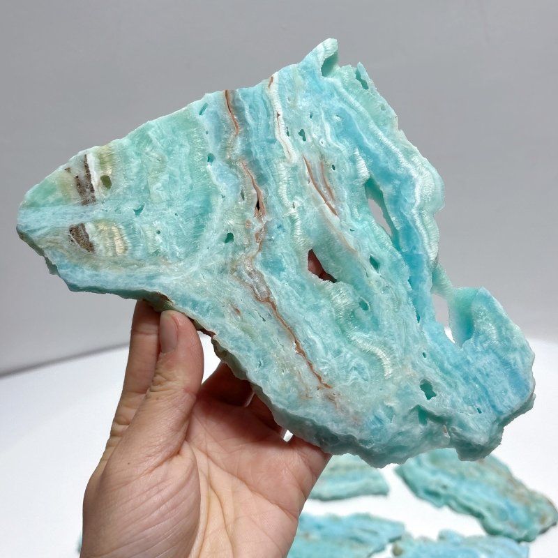 Hemimorphite Stone Slab Wholesale - Wholesale Crystals