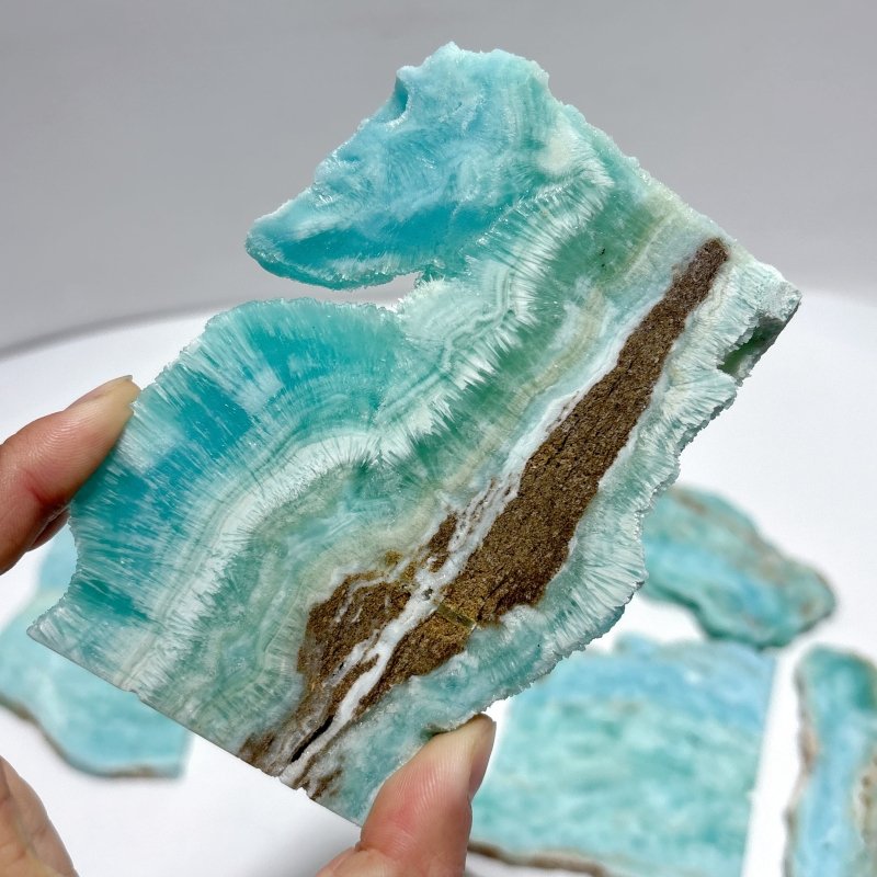 Hemimorphite Stone Slab Wholesale - Wholesale Crystals