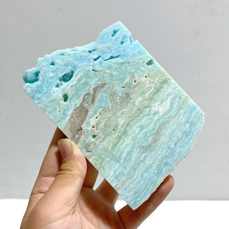 Hemimorphite Stone Slab Wholesale - Wholesale Crystals