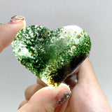 High Quality Green Mica Mixed Garnet Heart Wholesale -Wholesale Crystals