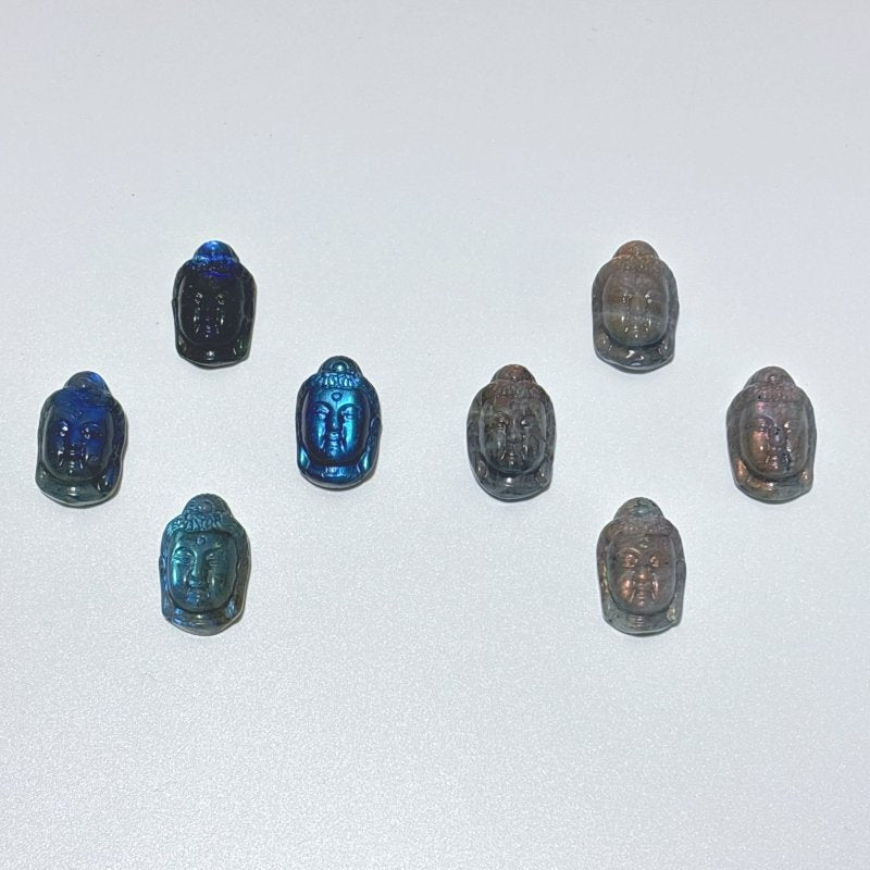 High Quality Labradorite Buddha Head Carving Wholesale - Wholesale Crystals