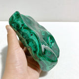 High Quality Polished Malachite With Stand Home Decor -Wholesale Crystals