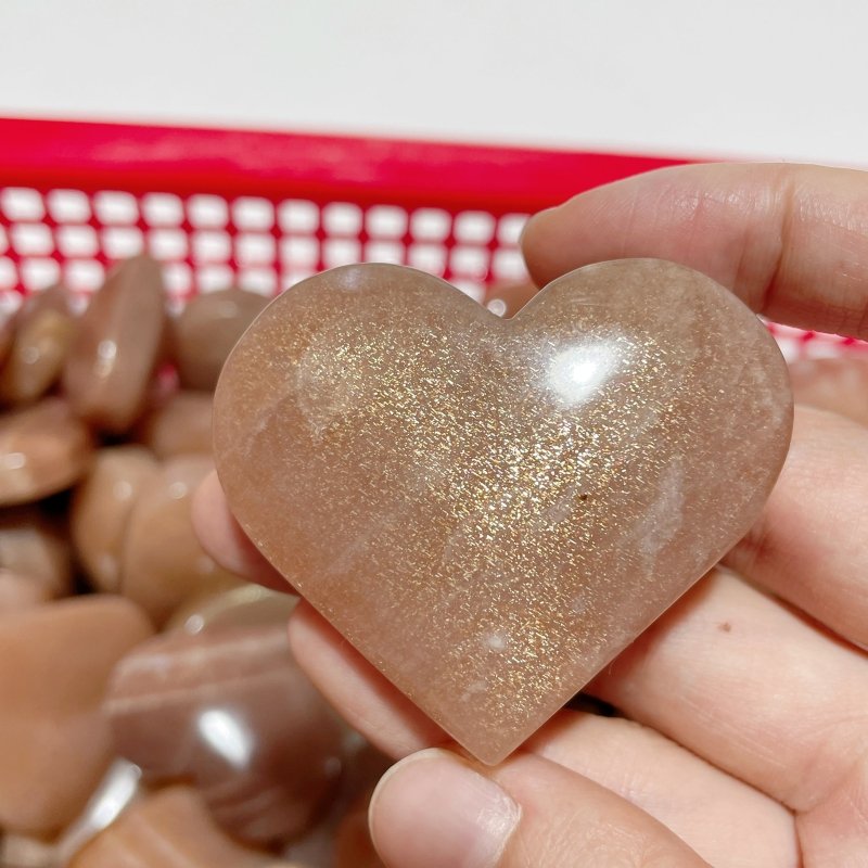 High Quality Sunstone Heart Wholesale - Wholesale Crystals