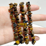 Irregular Crystal Chips Stone DIY Rose Quartz Obsidian Loose Beads #2 - Wholesale Crystals