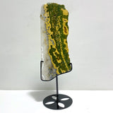 Large 8th Vein Ocean Jasper Slab With Stand 10 - Wholesale Crystals