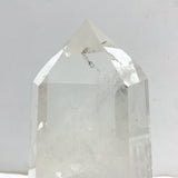 Large Clear Quartz Point Raw Bottom With Stand B2 -Wholesale Crystals