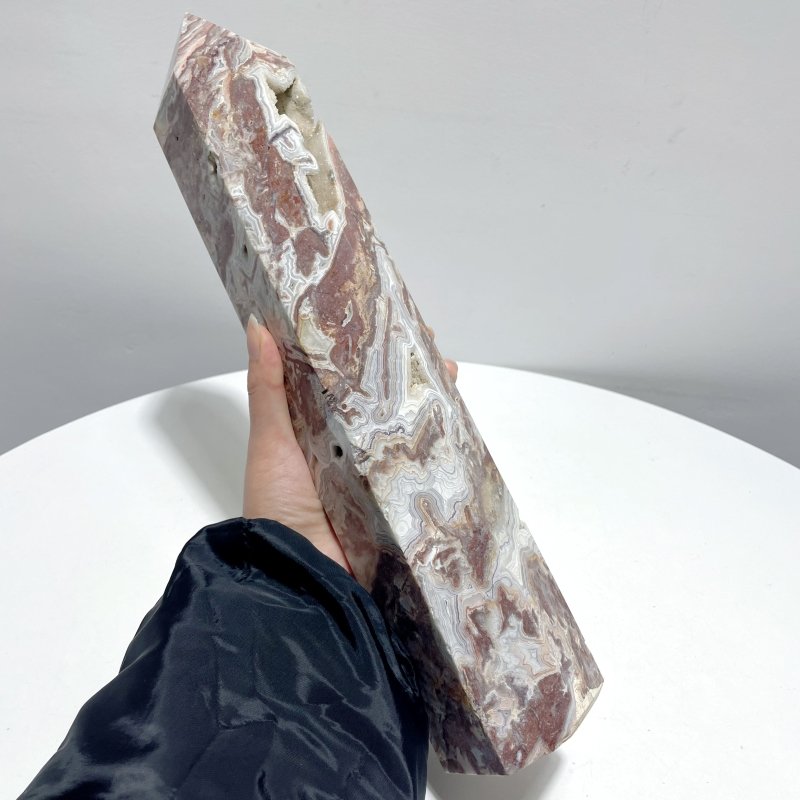 Large Morocco Agate Geode Tower - Wholesale Crystals