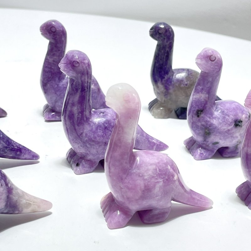 Lepidolite Dinosaur Carving Wholesale - Wholesale Crystals