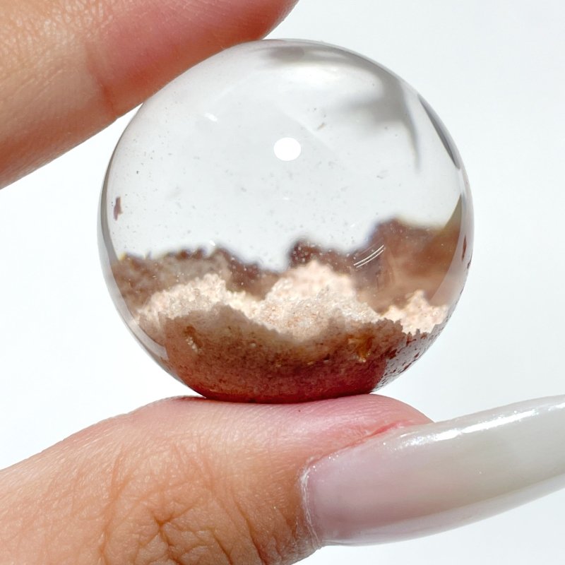 Light Pink Garden Quartz Sphere - Wholesale Crystals