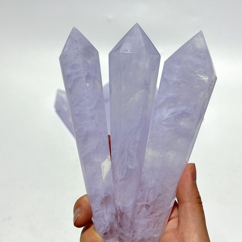 Light Purple Smelting Quartz Scepter Magic Wand Wholesale -Wholesale Crystals