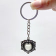 Light Yellow Citrine Heart Keychain Wholesale - Wholesale Crystals