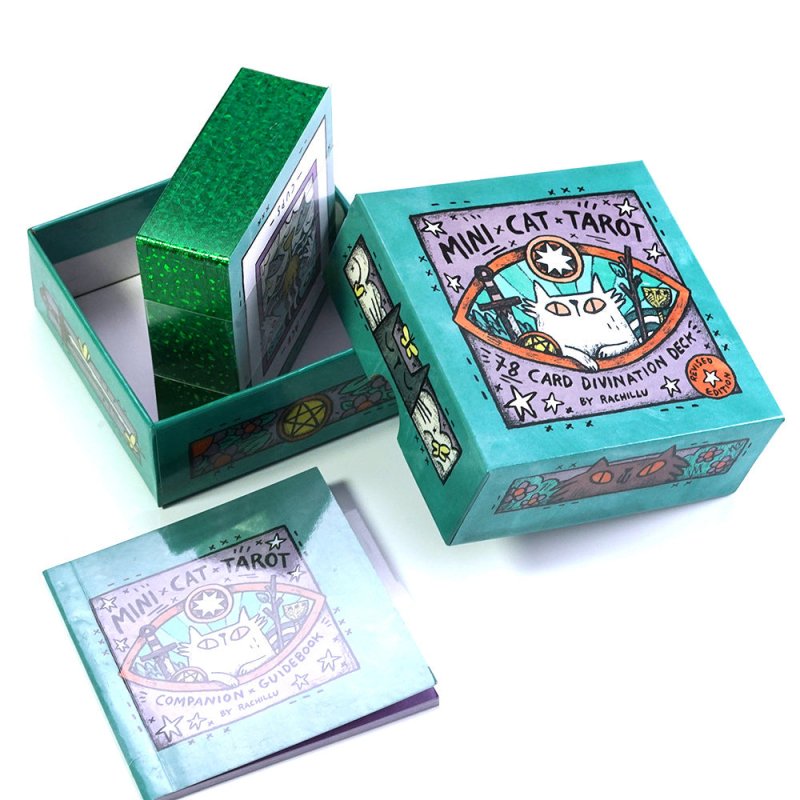 Mini cat Tarot Card 88 (Gift box set) - Wholesale Crystals
