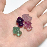 Mini Fluorite Mushroom Carving Wholesale - Wholesale Crystals
