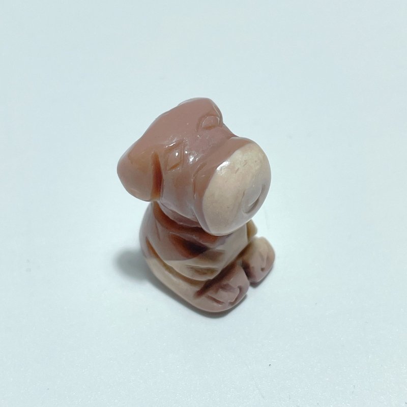 Mini Mookaite Snoopy Dog Carving Wholesale - Wholesale Crystals