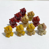 Mookaite Lapis Lazuli Mini Elephant Carving Wholesale -Wholesale Crystals