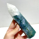 Moss Agate Point Wholesale - Wholesale Crystals