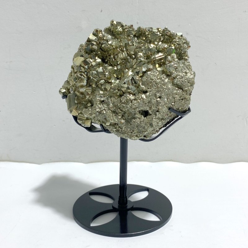 Natural Pyrite Mineral Specimen With Stand A3 -Wholesale Crystals