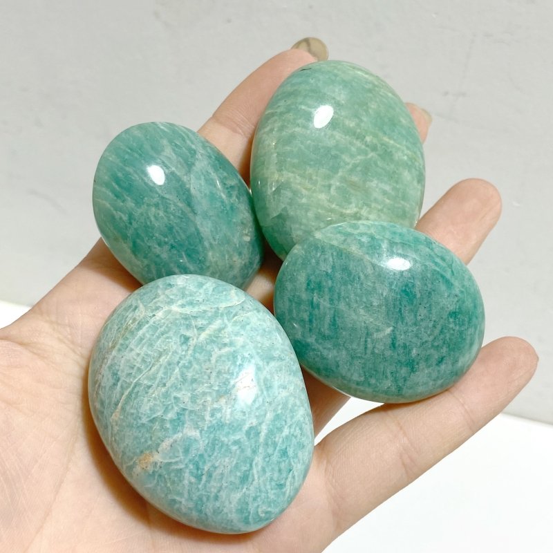 Normal Quality Amazonite Palm Stone Wholesale -Wholesale Crystals