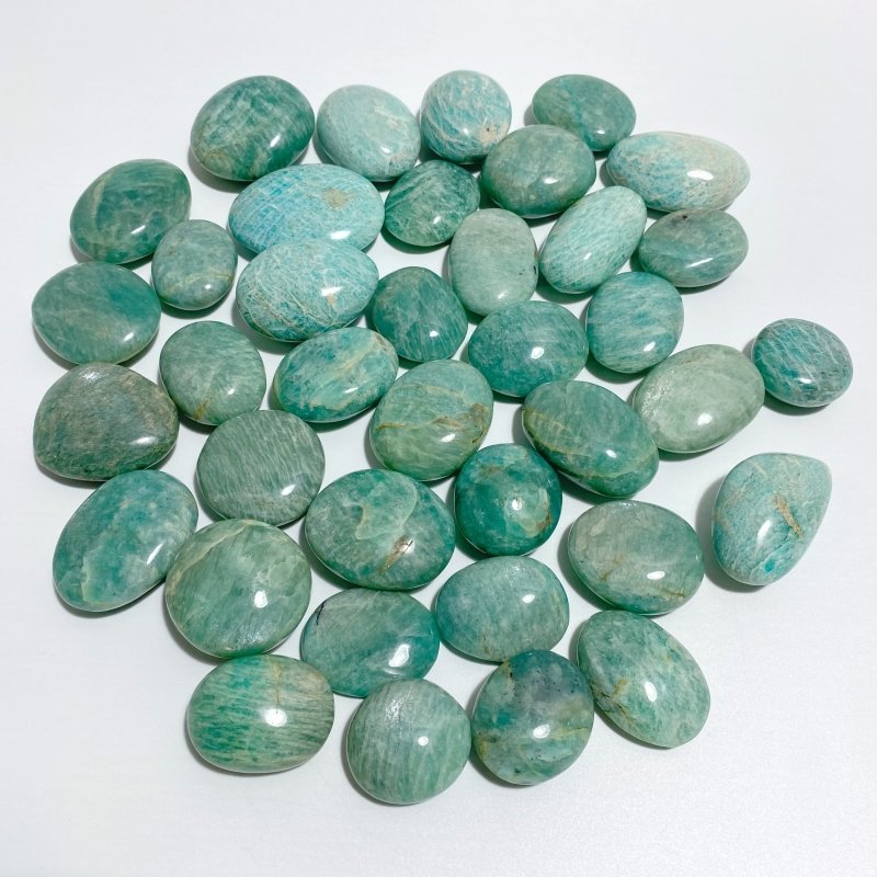 Normal Quality Amazonite Palm Stone Wholesale -Wholesale Crystals