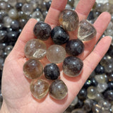 Normal Quality Smoky Quartz Tumbled Wholesale(With Crack) - Wholesale Crystals