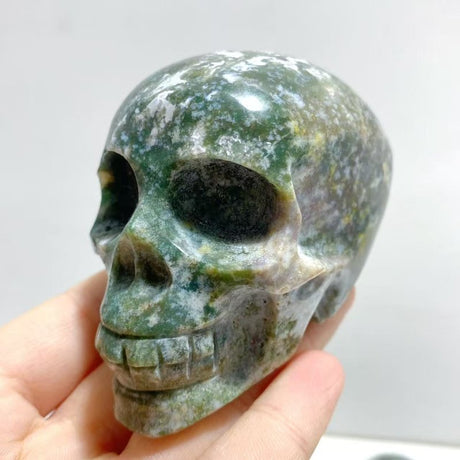 Ocean Jasper Skull Carving Wholesale - Wholesale Crystals