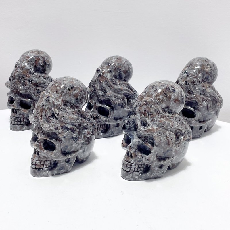 Octopus Skull Carving Wholesale Yooperlite - Wholesale Crystals