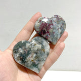 Pink & Blue Tourmaline Heart Wholesale -Wholesale Crystals