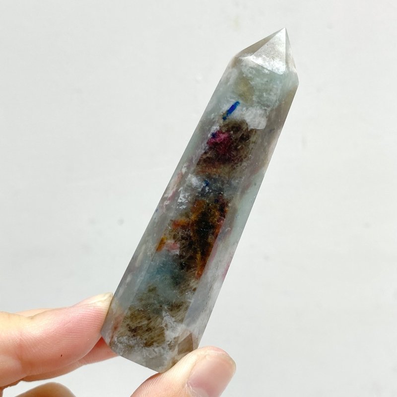 Pink & Blue Tourmaline Tower Point Wholesale -Wholesale Crystals