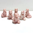 Pink Opal Maine Coon Carving Wholesale - Wholesale Crystals
