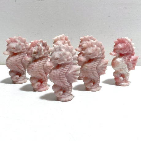Pink Opal Seahorse Carving Wholesale - Wholesale Crystals