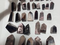 35 Pieces High Quality Purple Lepidolite Tower Points -Wholesale Crystals