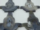 4 Pieces Large Agate Mother Earth Carving