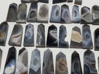 33 Pieces Druzy Geode Agate Points