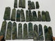 26 Pieces Moss Agate Four-Sided Tower Points