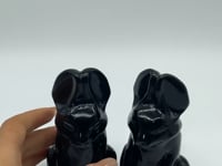 Black Obsidian Rabbit Carving Wholesale -Wholesale Crystals