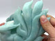 2 Pieces Caribbean Calcite Nine-tailed Fox Crystal Carving