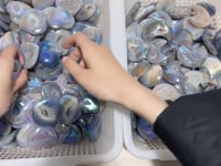 Aura Geode Druzy Agate Heart&Moon Crystal Wholesale