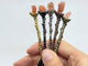 5 Colors Coffee Spoon With Sunstone Raw Stone Wholesale