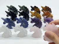 8 Types Crystal Unicorn Carving Wholesale Tiger Eye Clear Quartz