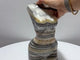 Artistic Sense Grey Yellow Calcite Large Goddess 11.2in